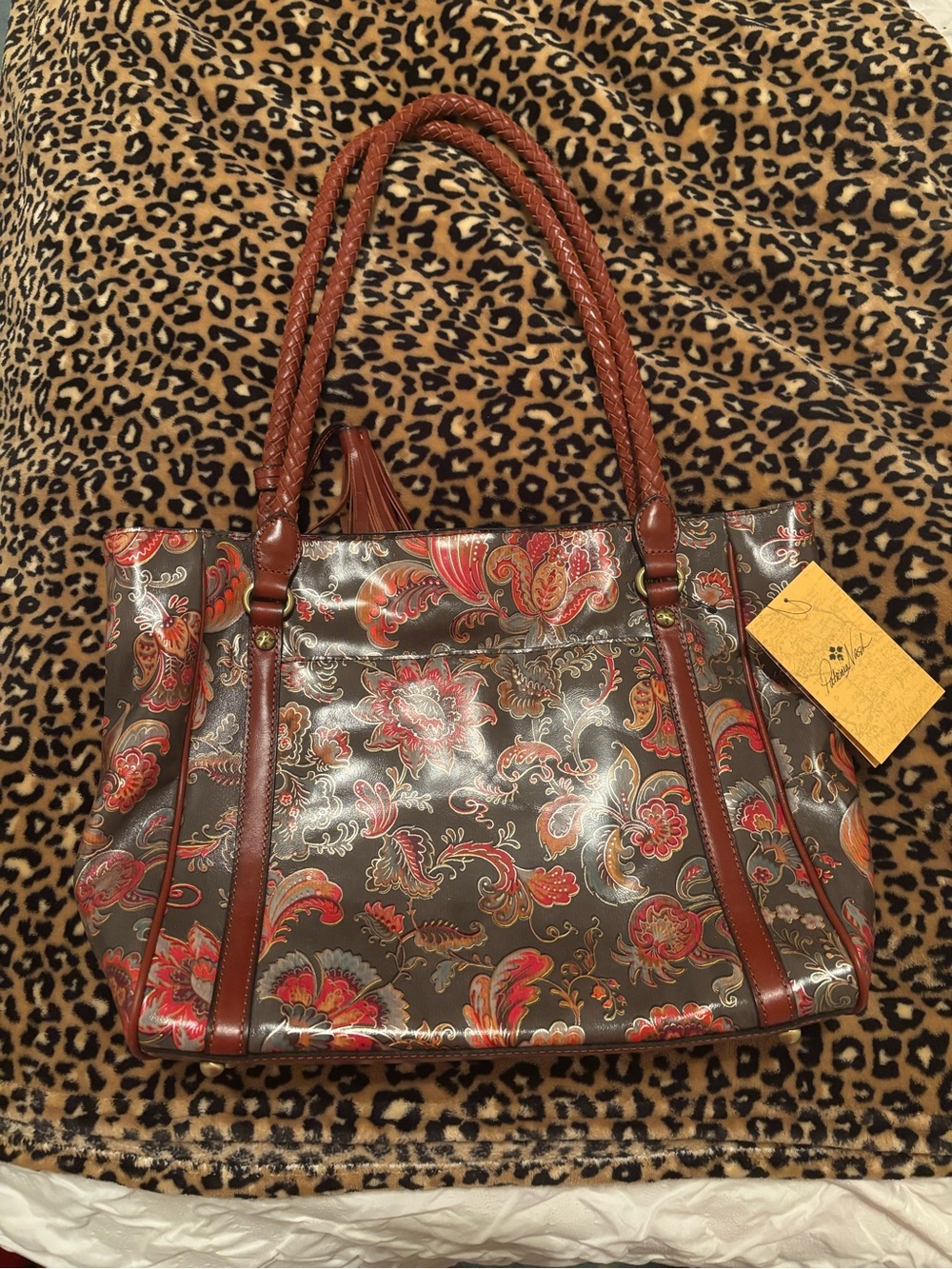 Patricia Nash NWT Floral Tote